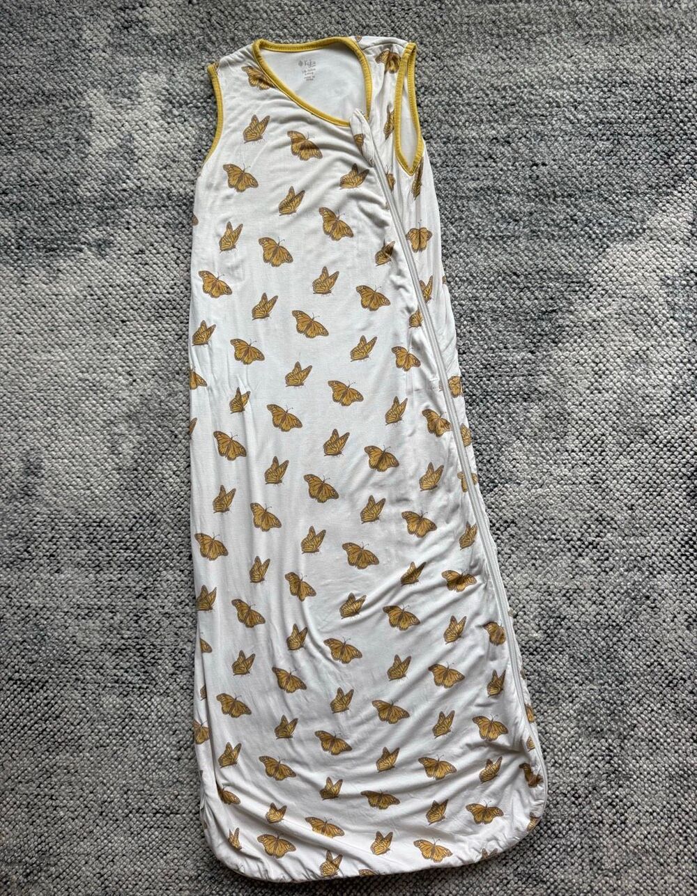 Kyte Baby 18-36 Months 0.5 Tog Monarch Butterfly Bamboo Sleeping Bag Swaddle